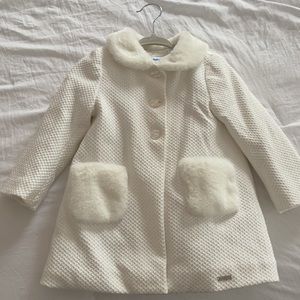 off white Mayoral coat